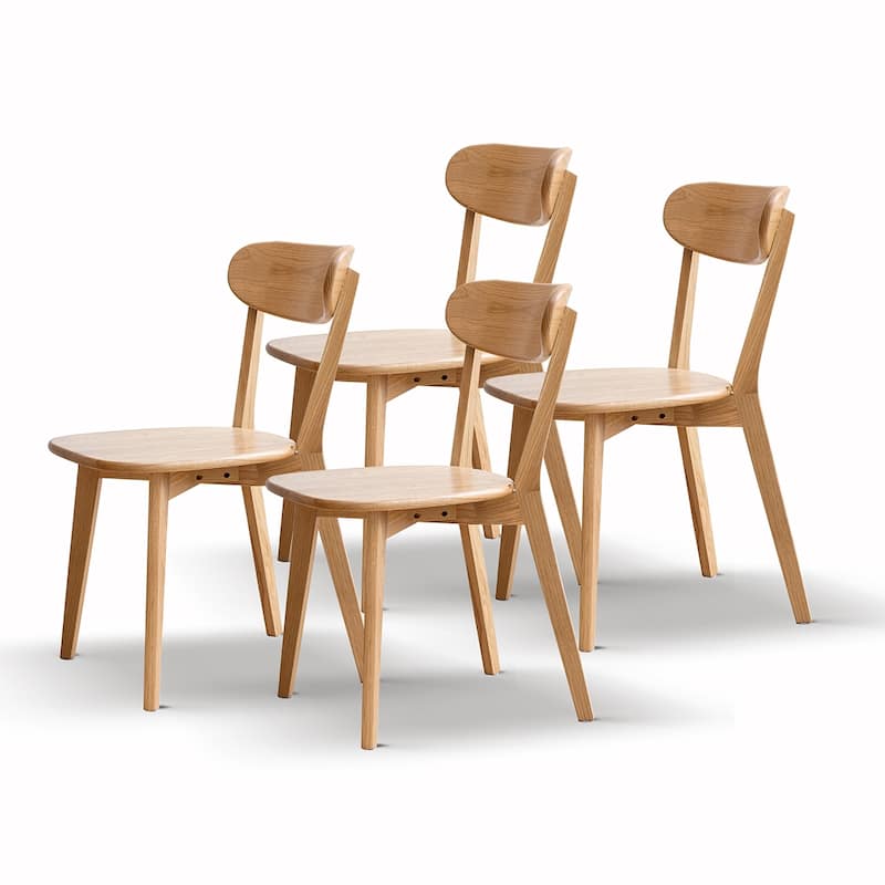 4PCS Solid Wood Dining Chair