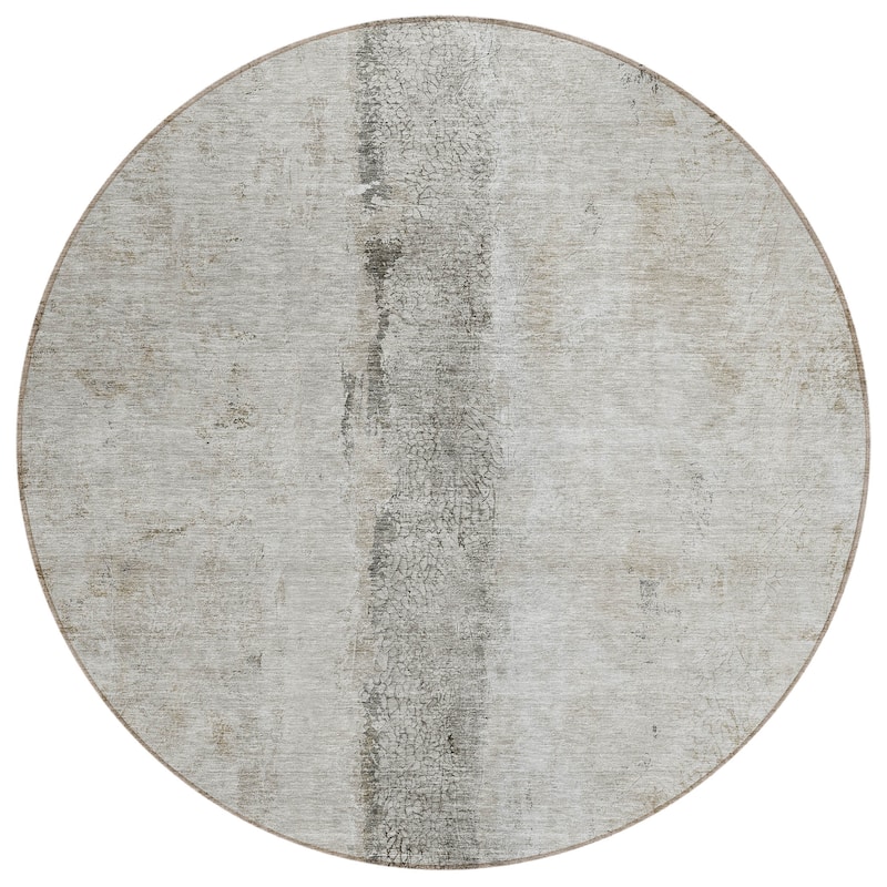 Machine Washable Indoor/ Outdoor Chantille Modern Contemporary Rug