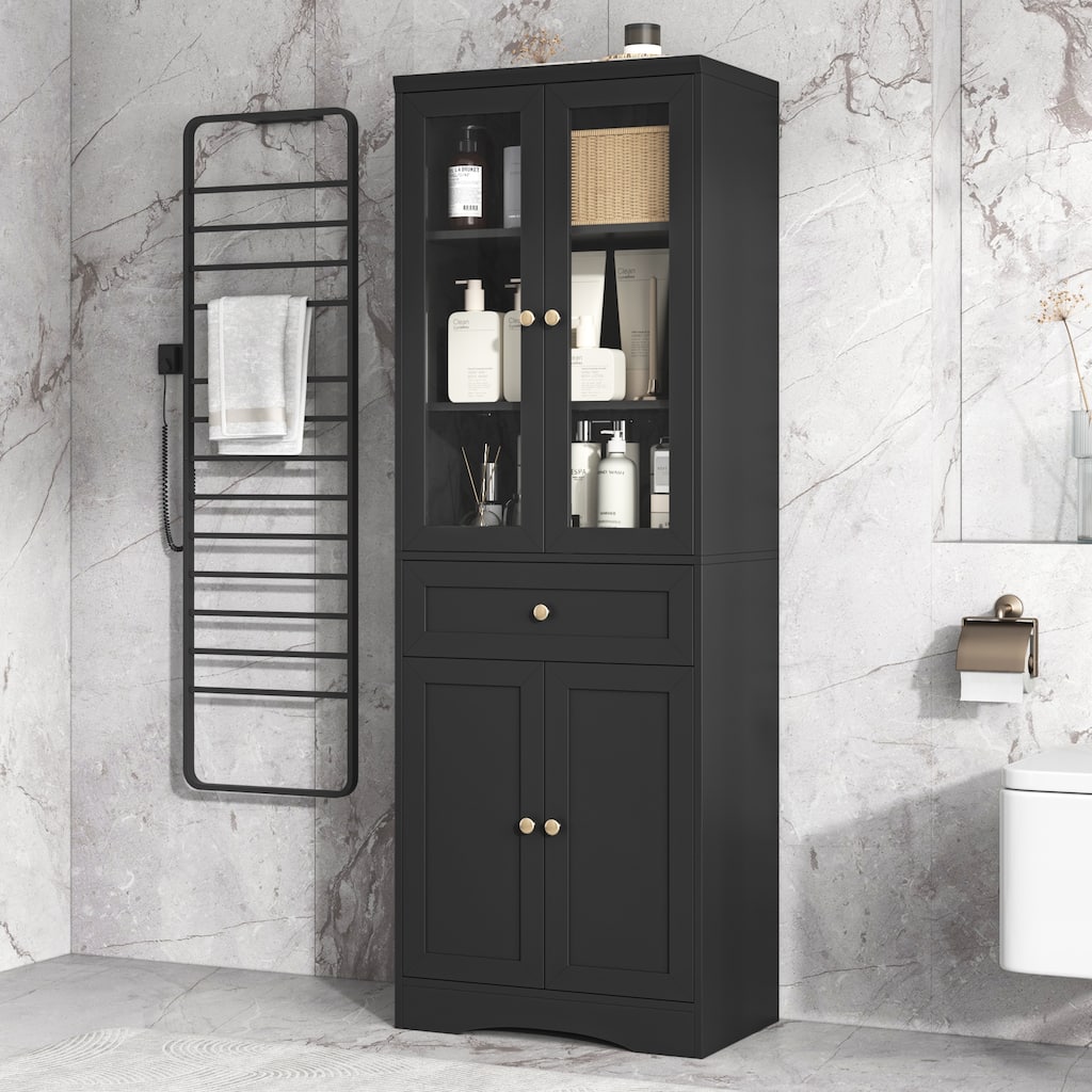 Tall Bathroom Storage Cabinet