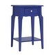 preview thumbnail 6 of 25, Daniella 1-Drawer Wood Storage Accent End Table by iNSPIRE Q Bold