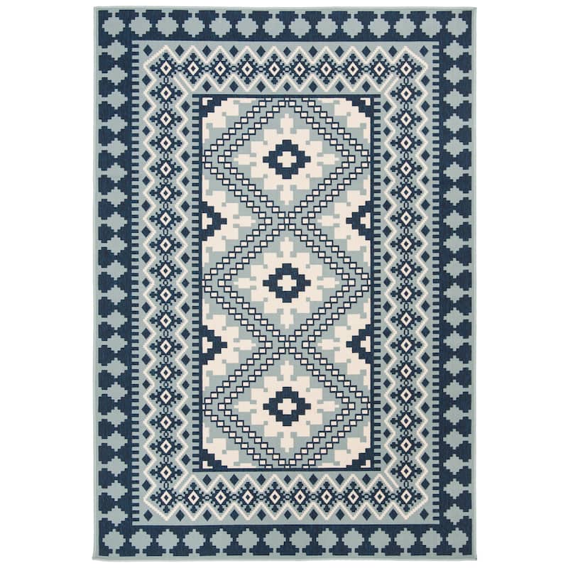 SAFAVIEH Veranda Eyvor Indoor/ Outdoor Waterproof Patio Backyard Rug