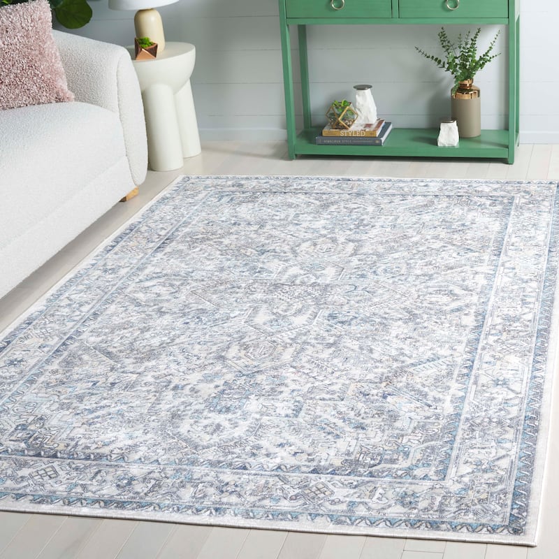 SAFAVIEH Orlando Beth Traditional Rug - 4' x 6' - Ivory/Light Blue