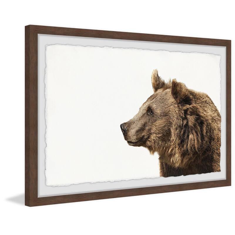 I Need a Bear Hug Framed Wall Art, Elegant Home Touch - Sophisticated Artwork for Refined Décor