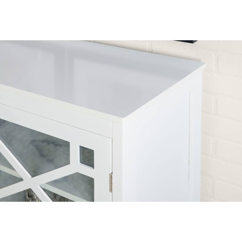 Fetti White Large Cabinet