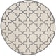 preview thumbnail 149 of 183, SAFAVIEH Handmade Cambridge Trudie Geometric Wool Rug 6' Round - Ivory/Silver - Round