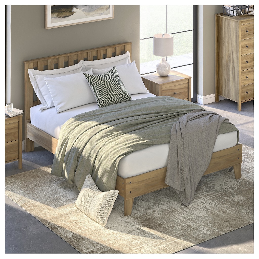 Signature Design by Ashley Bermacy Brown Platform Panel Bed
