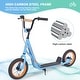 preview thumbnail 15 of 22, Youth Scooter Kick Scooter for Kids 6-12 with Adjustable Handlebar