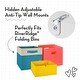 preview thumbnail 4 of 14, Kids Curve Appeal 23 in. 4 Cubby Bookcase – White with Optional Bins