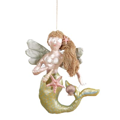 Mermaid Tropical Coastal Angel Figure