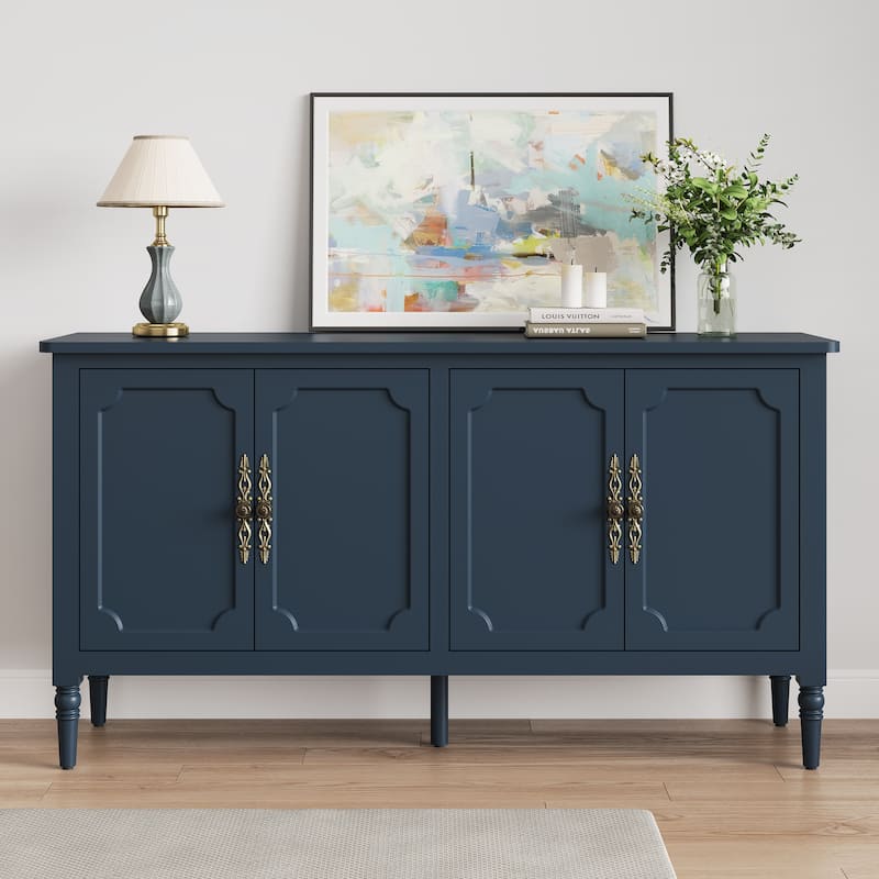 58'' Accent Cabinet with 4 Doors