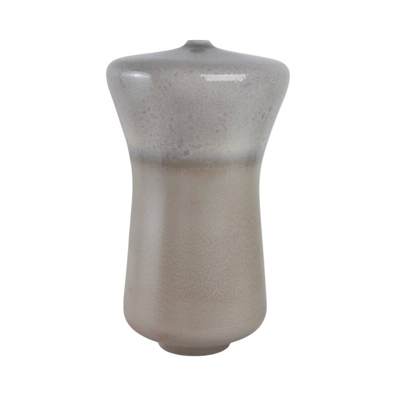 Pottery Vase Sculptural Curved Silhouette Handcrafted Artesa Trend