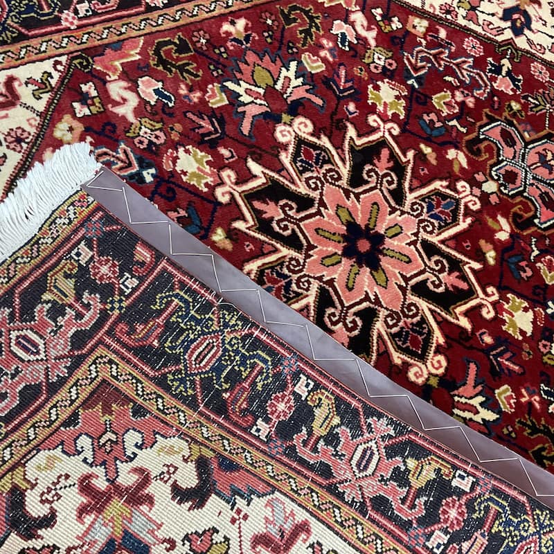 HERAT ORIENTAL Handmade Heriz Wool Rug - 3'10" x 5'1"