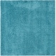 preview thumbnail 137 of 202, SAFAVIEH Laguna Shag Verdiana Solid Color 2-inch Thick Rug. 6'7" Square - Turquoise