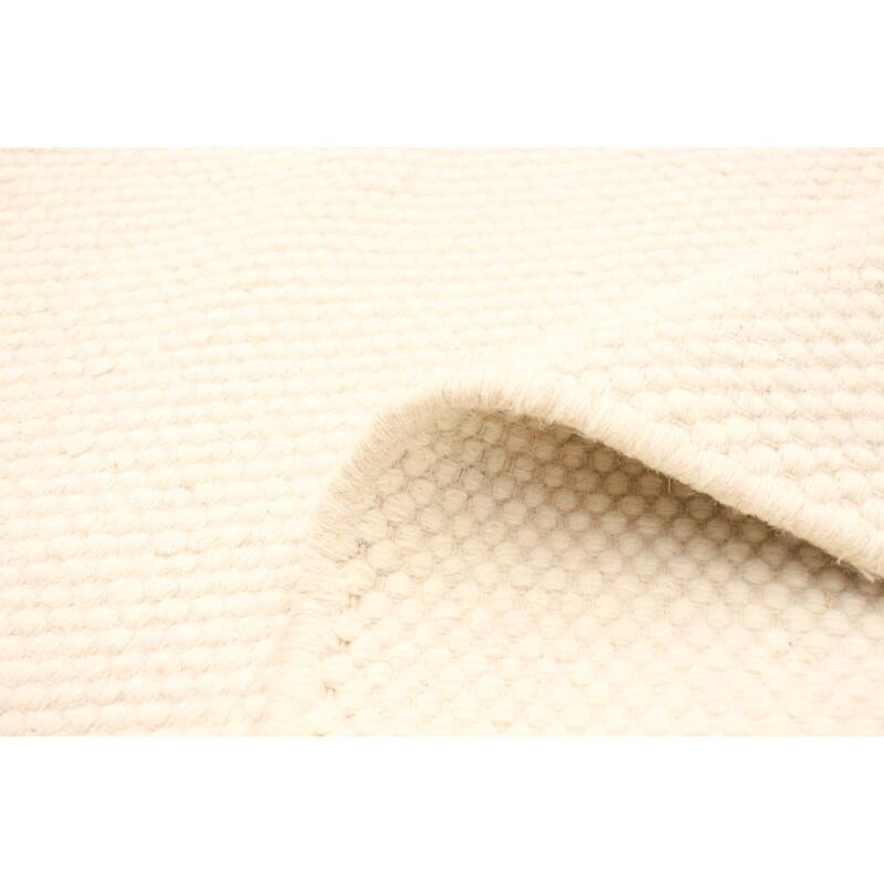 ECARPETGALLERY Hand Loomed Bungalow Wool Dhurrie