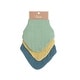 preview thumbnail 5 of 5, Muslin 3Pc Bib Set - Rose