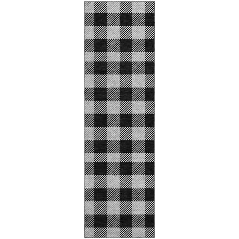 Premium Washable Super Soft Plaid Mayfield Rug