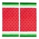 preview thumbnail 12 of 30, Market & Place 2 Piece Printed Cotton Velour Beach Towel Set