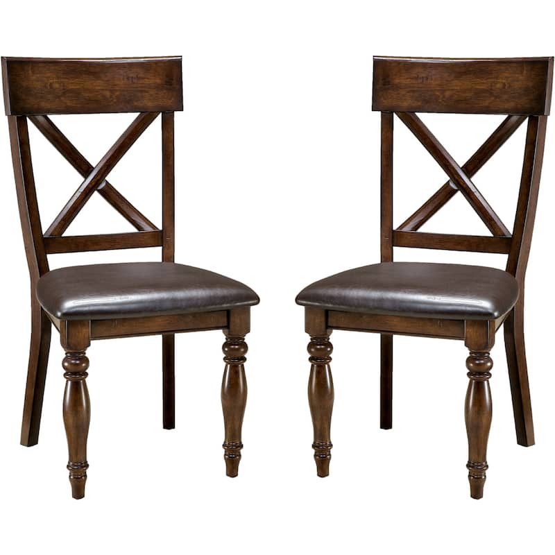 Kingston Raisin X-Back Dining Chair (Set of 2)
