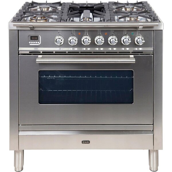 Top Product Reviews For Cosmo Cos 965agf 36 Inch Gas Range With 5 Italian Made Stainless Steel Burners Broiler And Motorized Rotisserie 11191412 Overstock