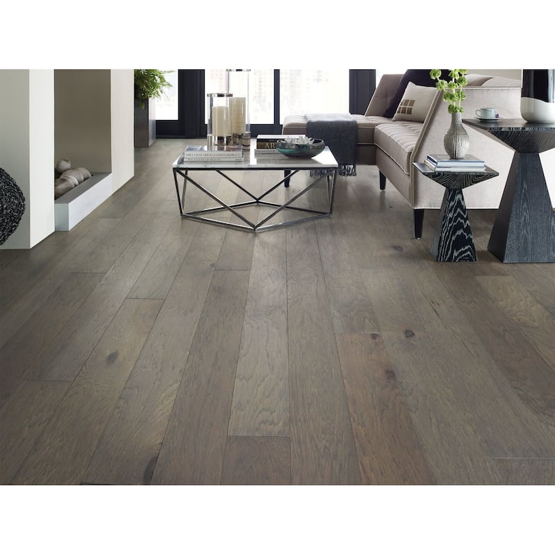 Shaw Alpine Hickory 6-3/8" Wide Smooth Engineered Hardwood Flooring -
