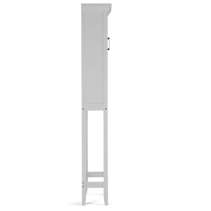 WYNDENHALL Hayes 67 inch H x 27 inch W Space Saver Bath Cabinet - 67 inch high - 67 inch high
