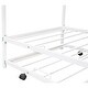 preview thumbnail 8 of 8, Twin Size Metal House Bed with Pull-Out Trundle , Spacious Design, Sturdy Construction