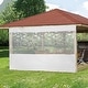 preview thumbnail 14 of 17, Waterproof Curtain Panel Patio PVC Mosquito Net for Patio Gazebos