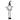 30-Inch Black and White "JOY" Gnome Plush Tabletop Christmas Decoration - 30"