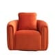 preview thumbnail 5 of 8, Swivel Barrel Chair, Comfy Round Accent Sofa Chair, 360 Degree Swivel Barrel Club Chair, Leisure Arm Chair