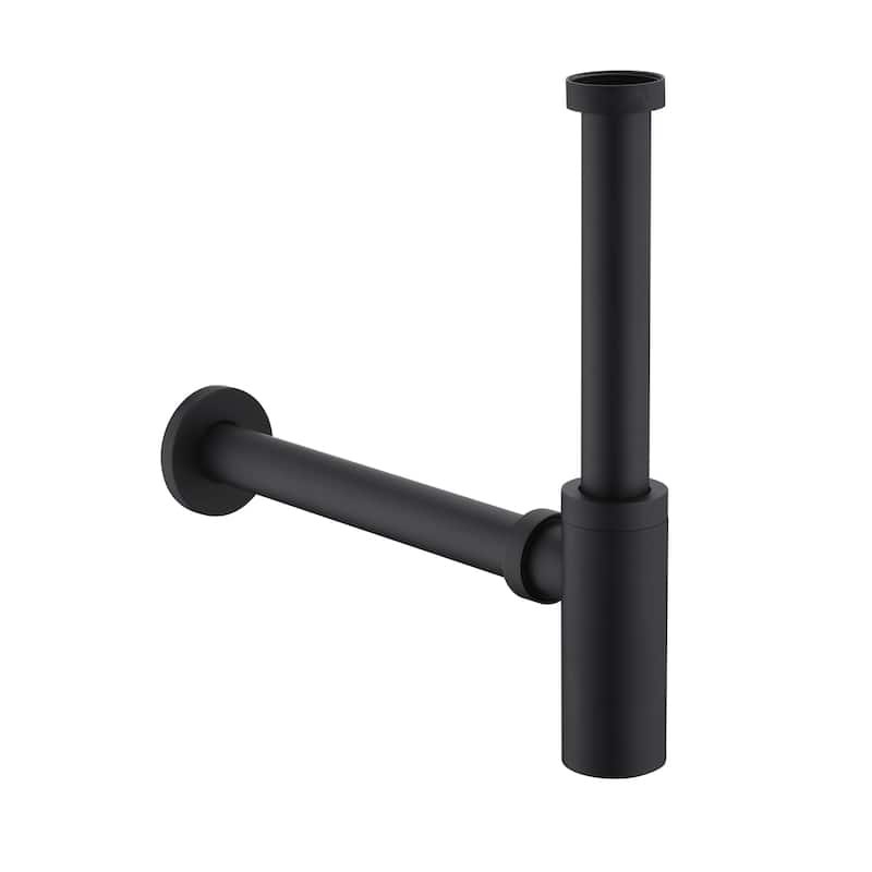 Luxier BPT01 Designer 1-1/4 in. Round Bottle Trap P-Trap