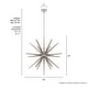 preview thumbnail 39 of 40, Hunter Jupiter Star Pendant - Entry, Dining Room - Mid-Century Modern, Sputnik