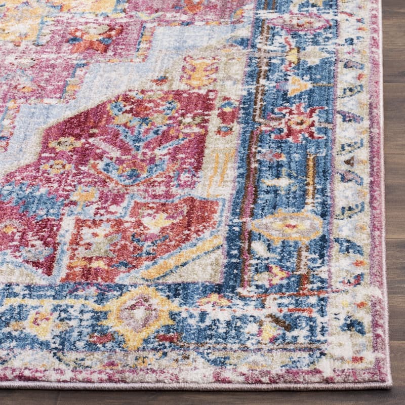 SAFAVIEH Bristol Yaprak Vintage Boho Oriental Polyester Rug