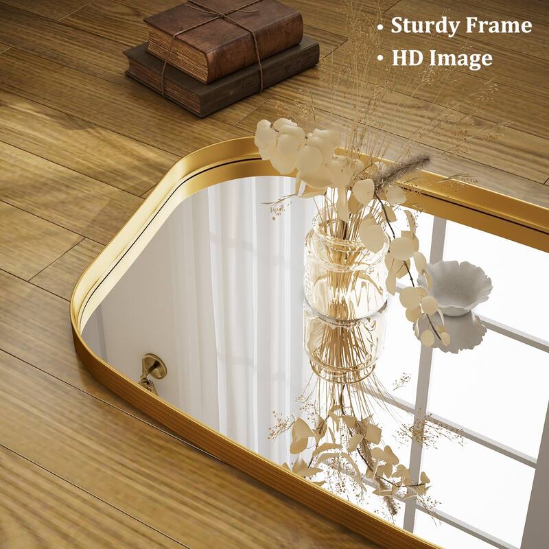 Irregular Bathroom Mirror Mirror Wall Decor