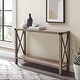 preview thumbnail 1 of 39, Middlebrook Kujawa 46-inch Wide X-frame Farmhouse Entry Table