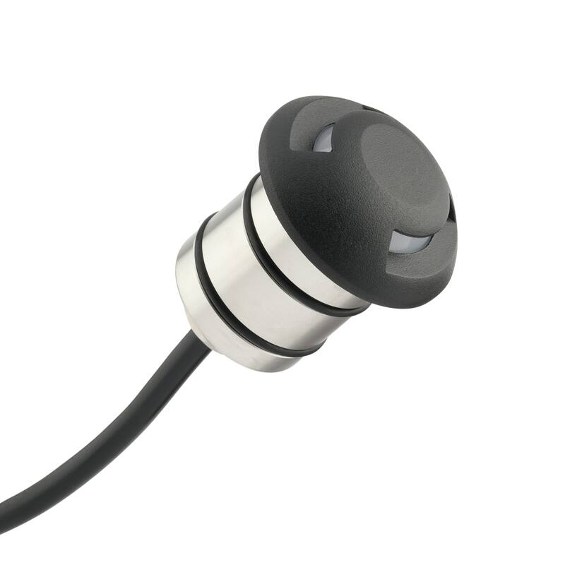 Kichler Lighting LED Mini All-Purpose 2-Way Opening, Landscape Lighting, (.75" x 2.25"), 16144BKB - 0.75
