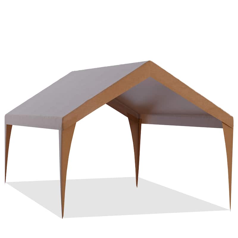Heavy-Duty Carport Replacement Canopy, Rainproof & UV-Resistant, Canopy Only (Frame Not Included), Ideal for Cars