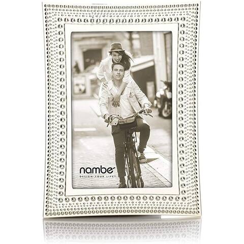 Nambe Beaded Picture Frame 4" x 6"