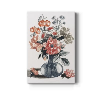 Flowers in a Vase Premium Gallery Wrapped Canvas - Ready to Hang