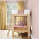 preview thumbnail 20 of 31, Mid-Century Modern Twin over Twin Bunk Bed