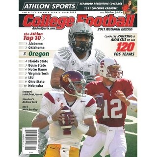Shop Lamichael James Unsigned Oregon Ducks Athlon Sports 2011