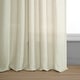 preview thumbnail 3 of 41, Exclusive Fabrics Signature French Linen Sheer Curtain (1 Panel)