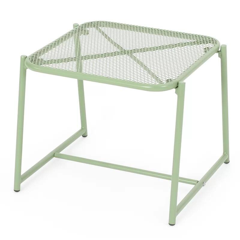 ELBA 15.5"H SIDE table - Green