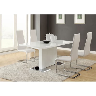 Anges 5-Piece Rectangular Dining Table Set