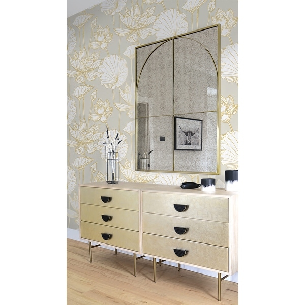 NextWall Lotus Floral Peel and Stick Wallpaper. Opens flyout.