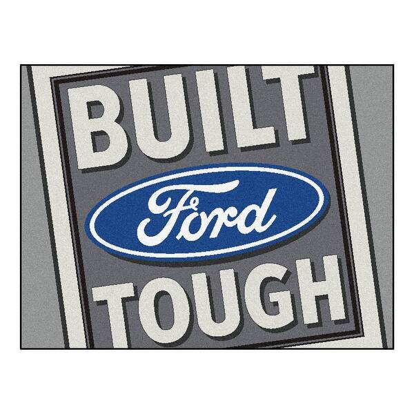 Ford - Built Ford Tough All Star Non-Skid Mat Rectangular Area Rug - Bed  Bath & Beyond - 22625858