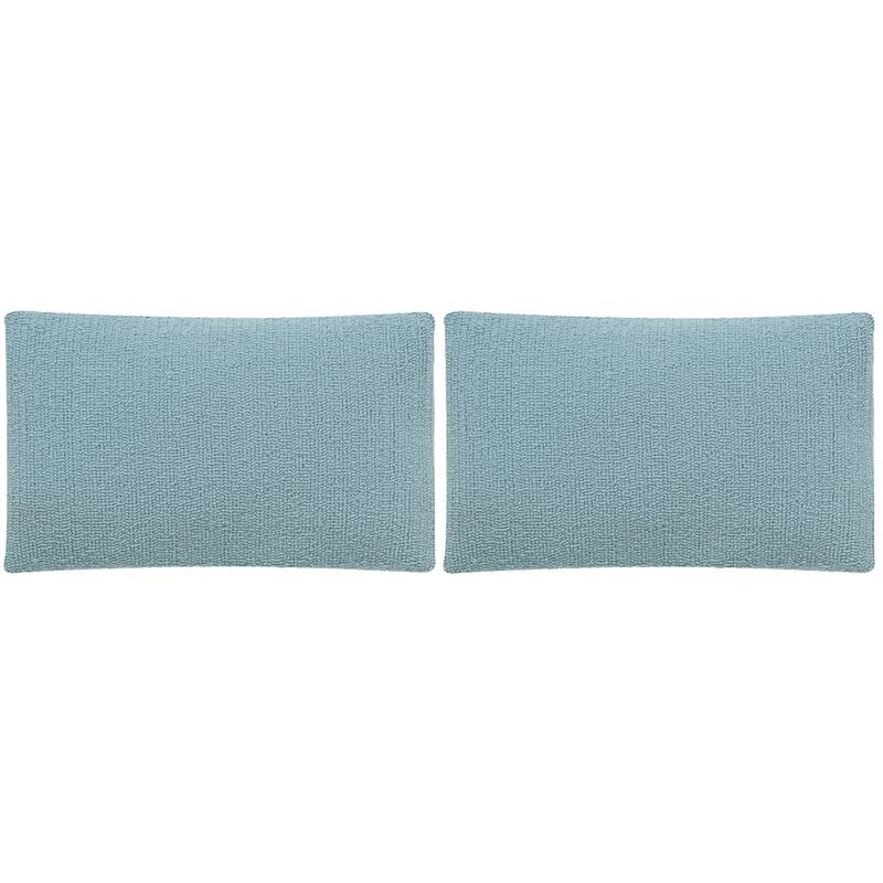 SAFAVIEH Soleil Besa Indoor/ Outdoor 12-inch x 20-inch Throw Pillow (Set of 2)