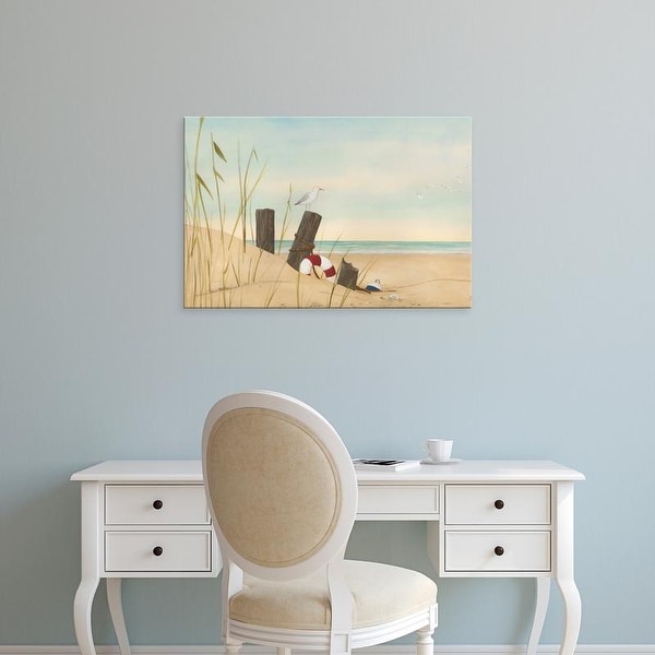 Easy Art Prints June Erica Vess's 'Seaside Dunes I' Premium Canvas Art