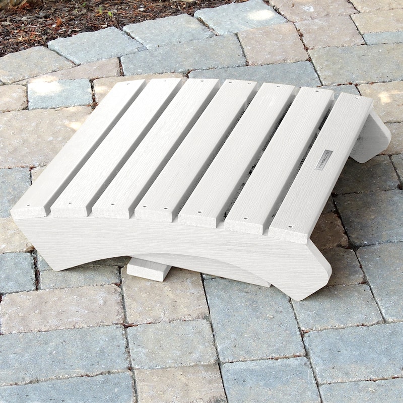 HIGHWOOD Folding and Reclining Adirondack Chair with Folding Ottoman