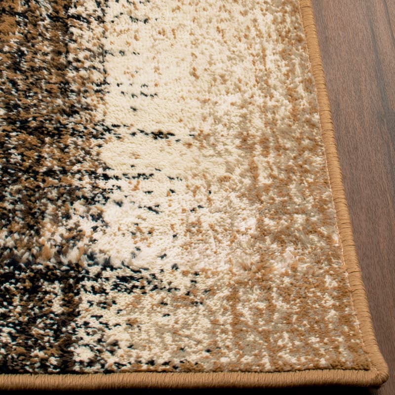 Modern Geometric Patchwork Indoor Area Rug or Runner