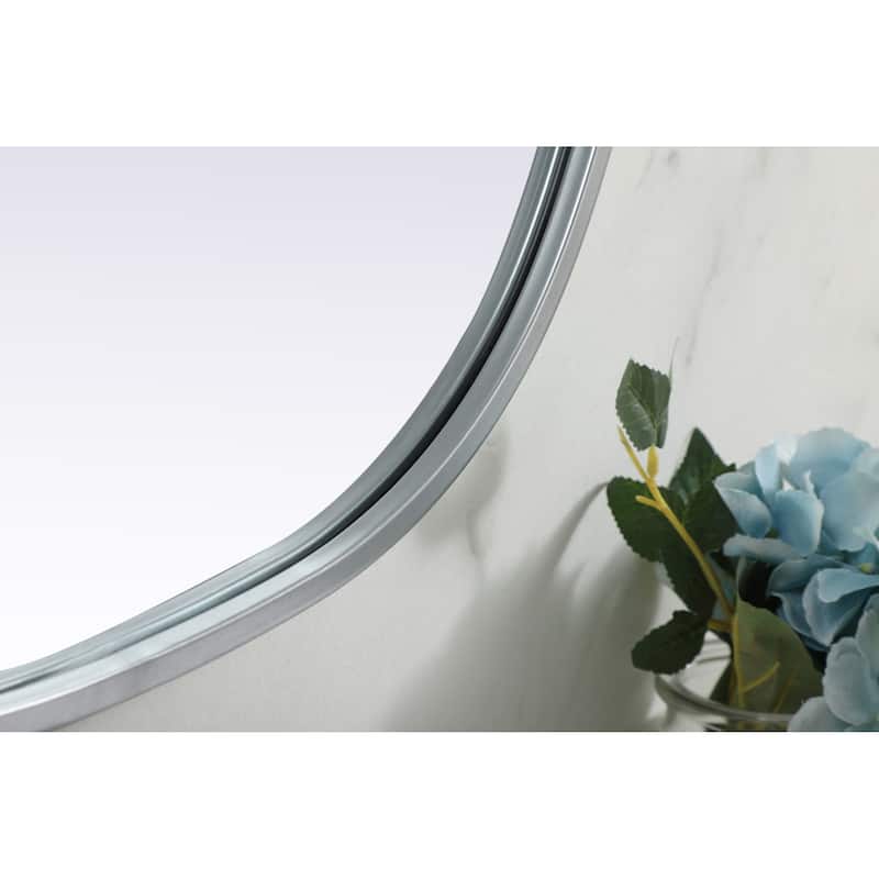 Elegant Lighting MR2B2030 Brynn 20" W x 30" H Modern Oval Bathroom